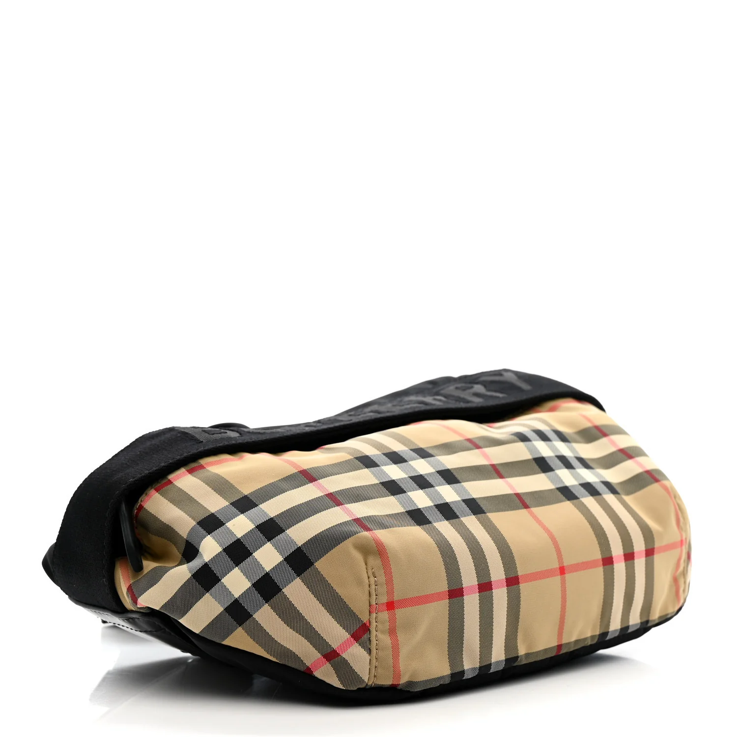 Nylon Vintage Check Sonny Bum Bag Archive Beige Black