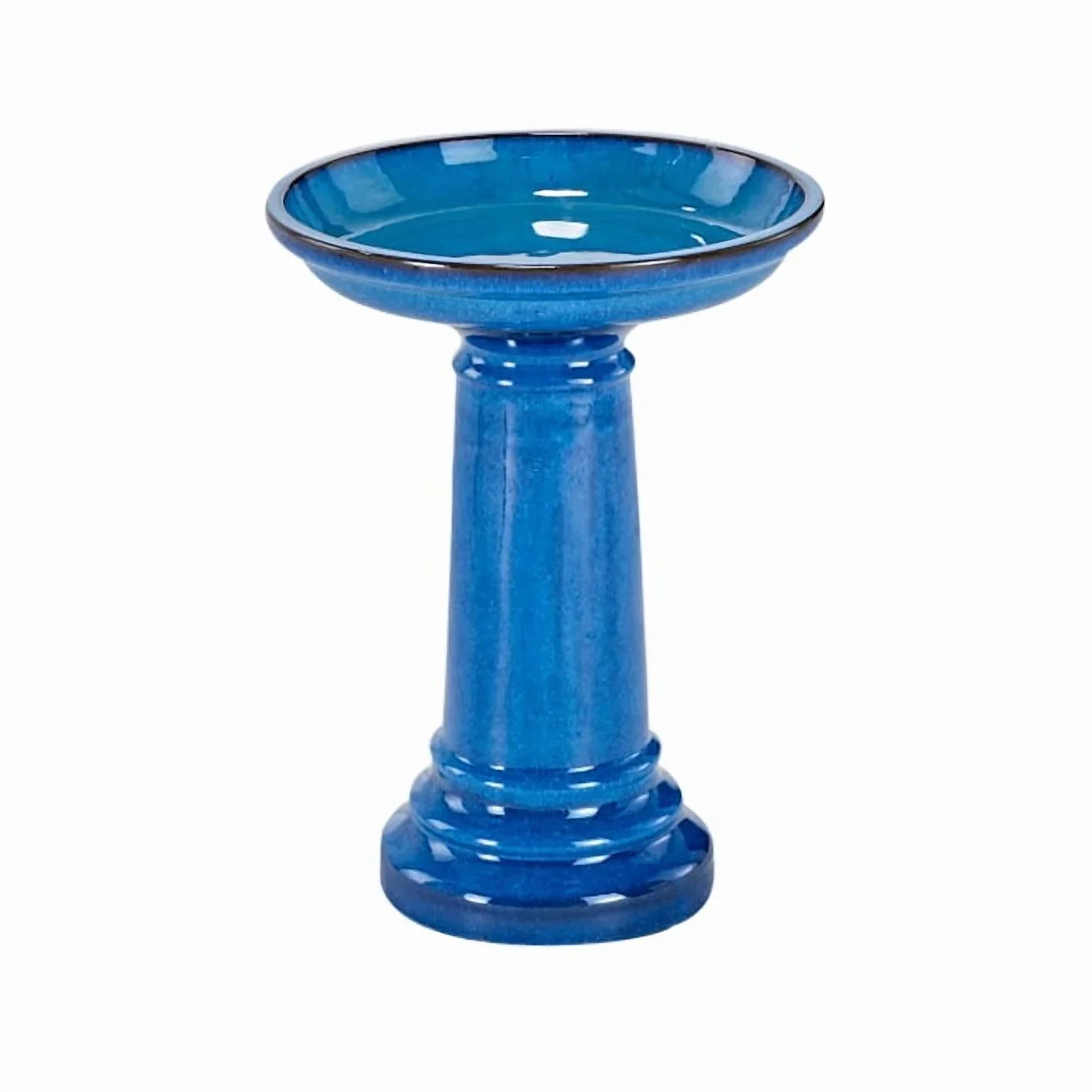 Smart Garden Aviatra 24 Ceramic Birdbath - Blue Transitions