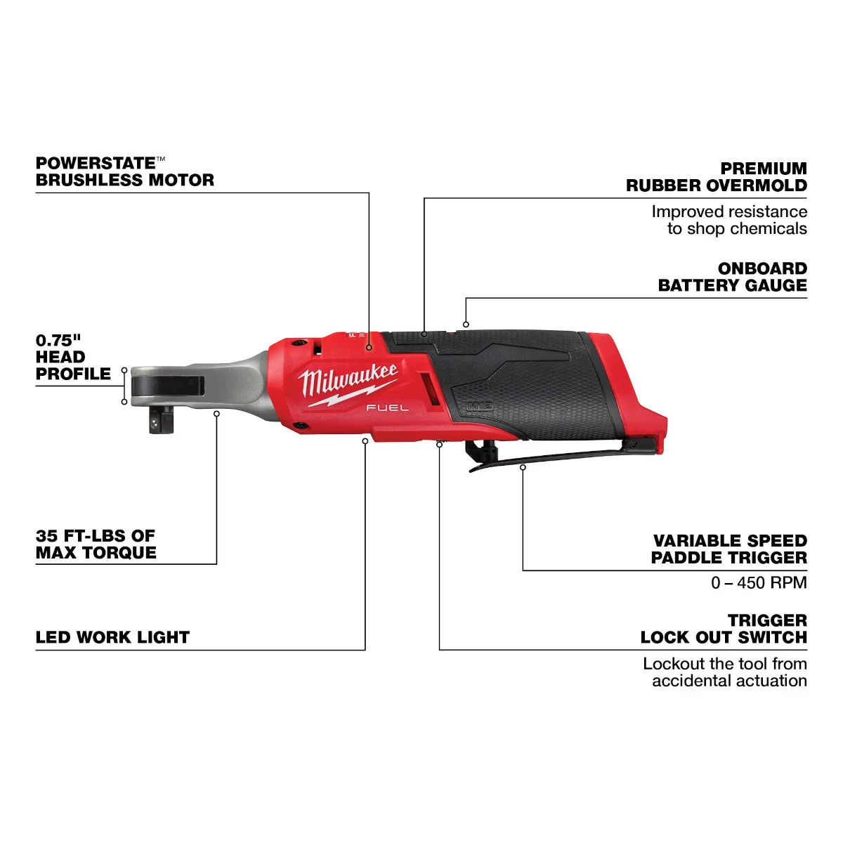 Milwaukee Tool M18 FUEL and M12 FUEL 2-Tool Combo Kit