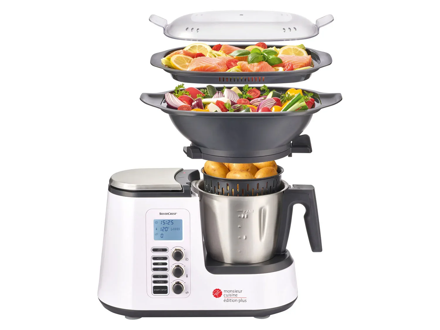 SILVERCREST KITCHEN TOOLS Monsieur Cuisine dition Plus SKMK 1100 A1, 2,2 L