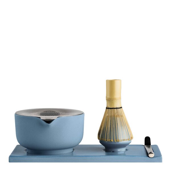 Matcha sett Hazy Blue