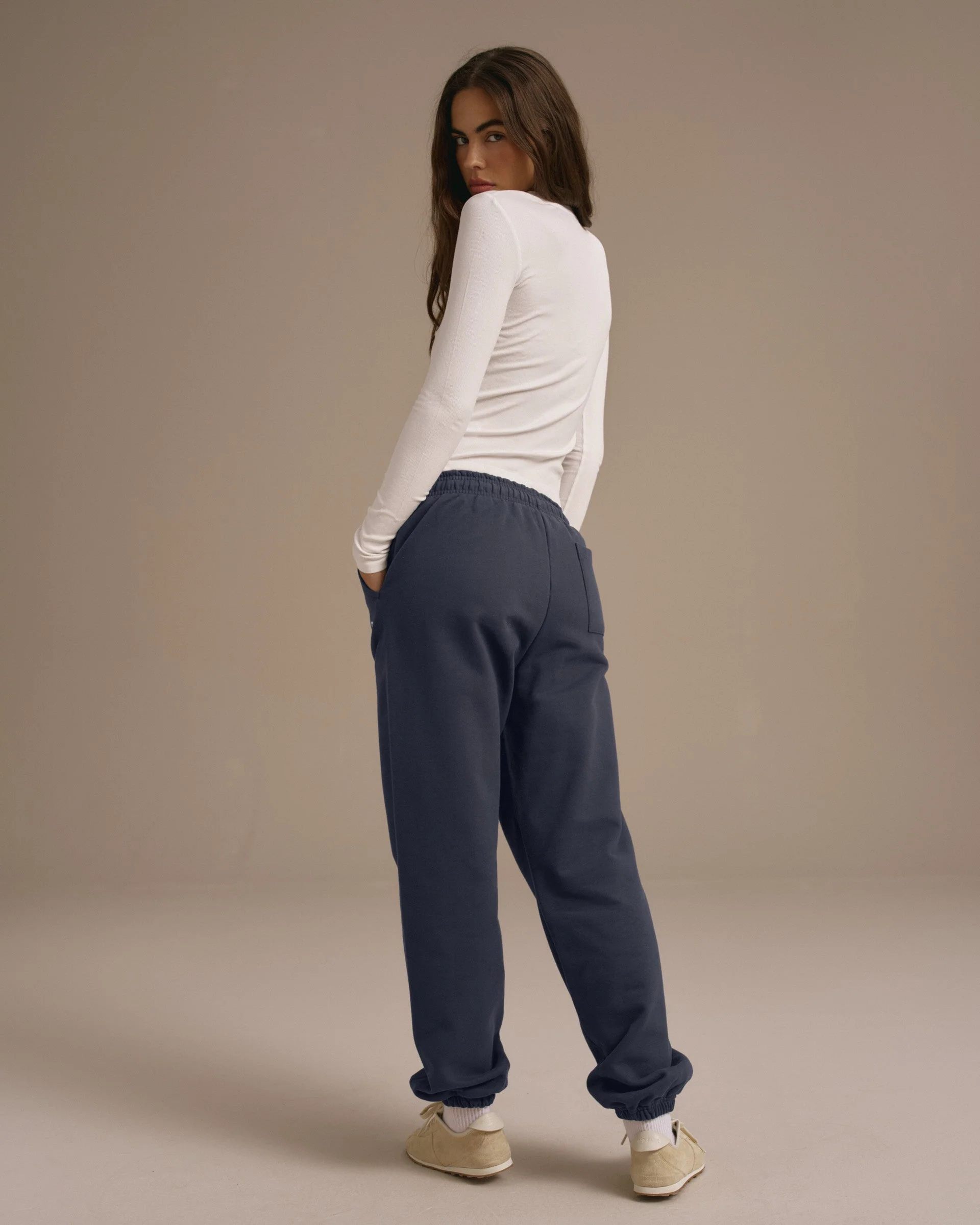 AS Sweatpants - Washed Midnight Blue