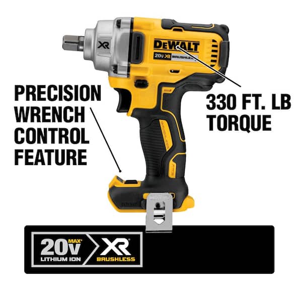 20V MAX XR Cordless Automotive 2 Tool Combo Kit with (1) 1/2 in , (1) 3/8 in Impact Wrench and (1) 5 0Ah Battery Image 2