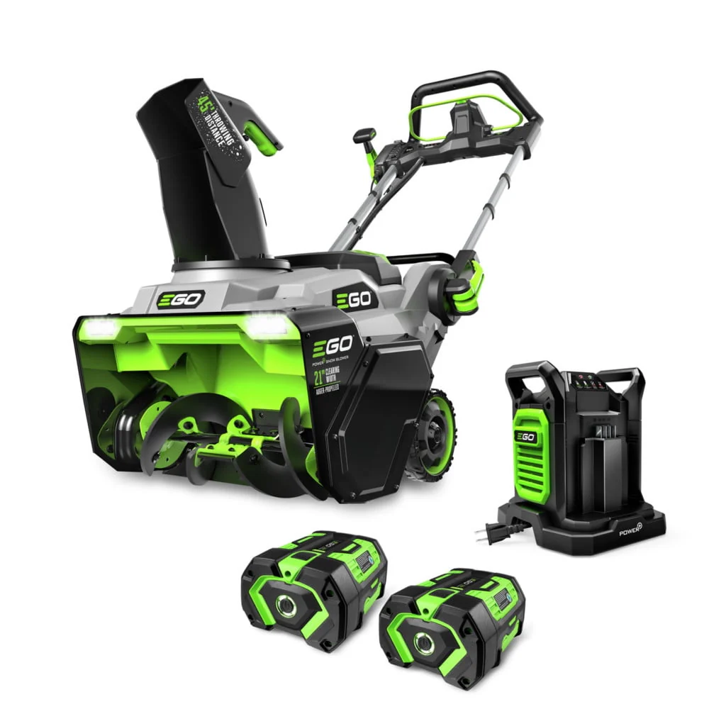 Ego Power+ Snow Blower 21" Auger Propelled With Two 7 5Ah Batteries