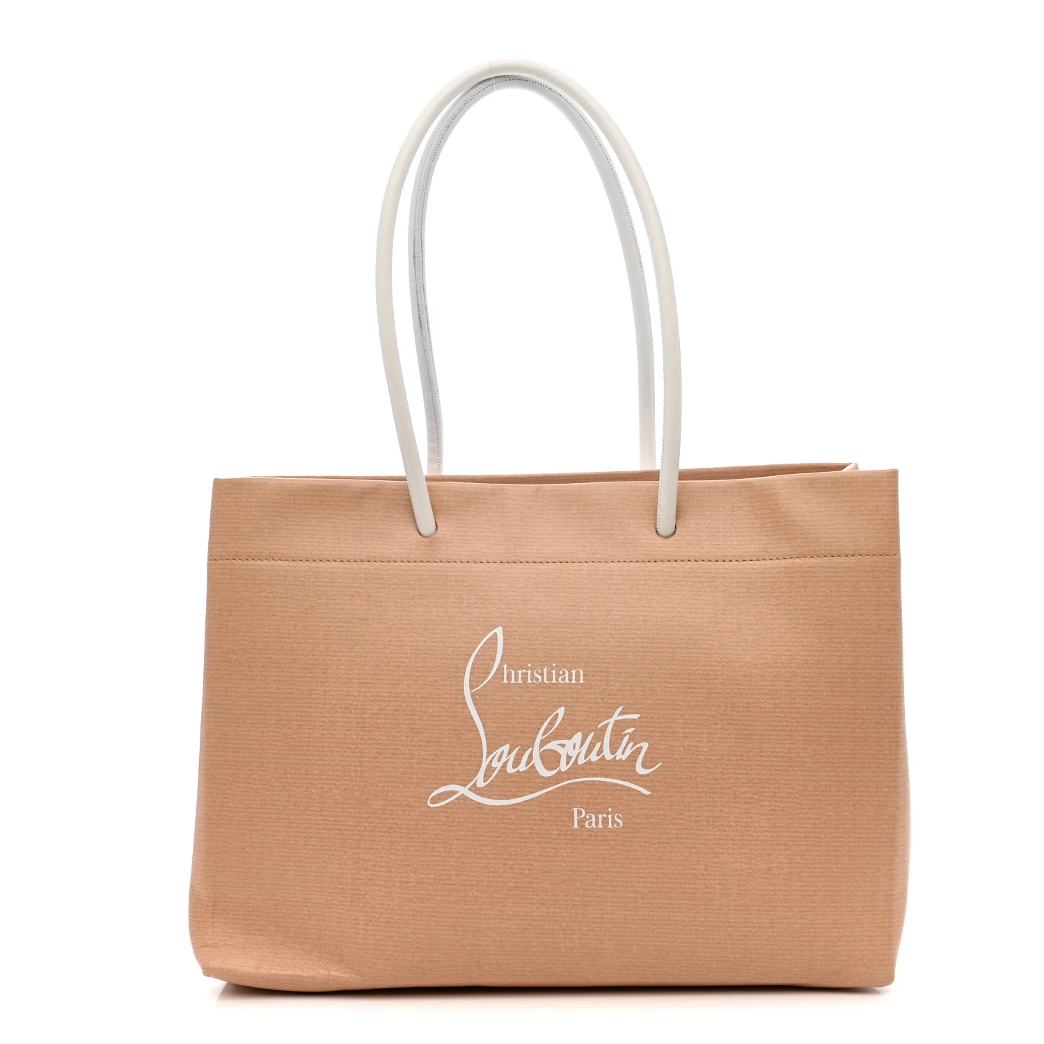 Calfskin Kraftilou Logo Tote