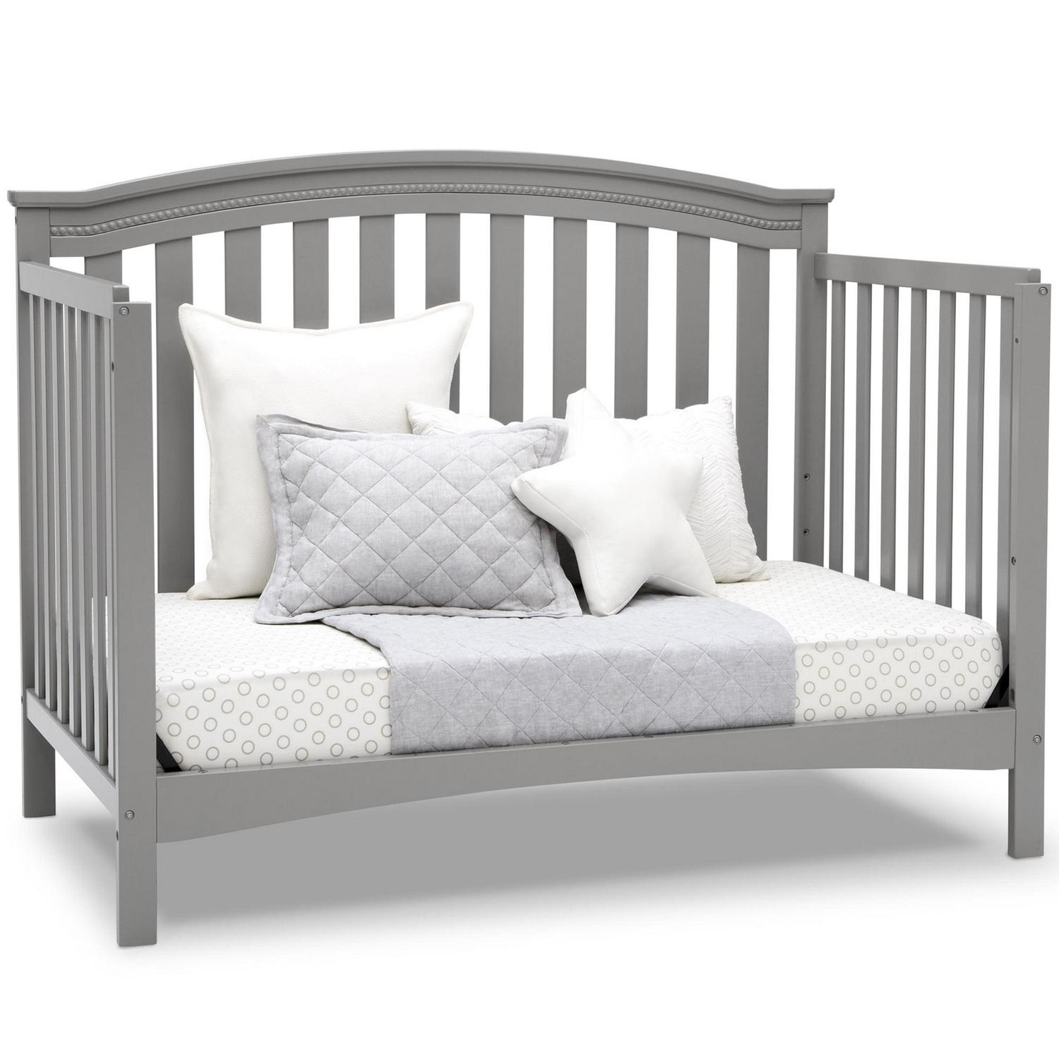 Waverly 6-in-1 Convertible Baby Crib. Grey - Image 2