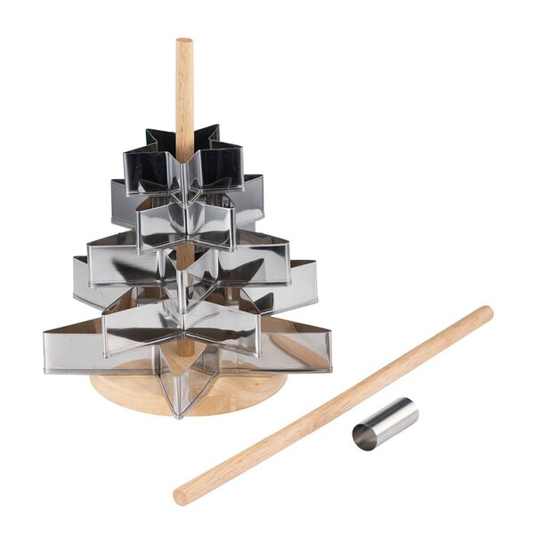 bAYK bakeformsett 5 deler julemotiv