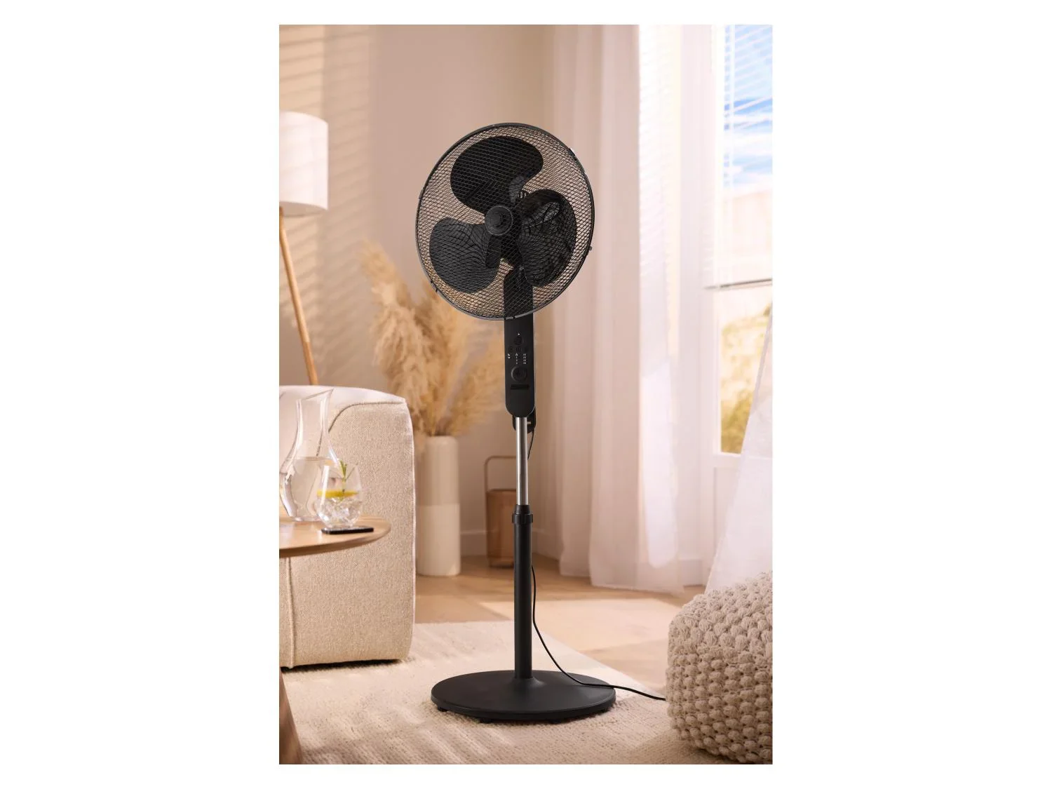 TRONIC Ventilateur sur pied, 50 W
