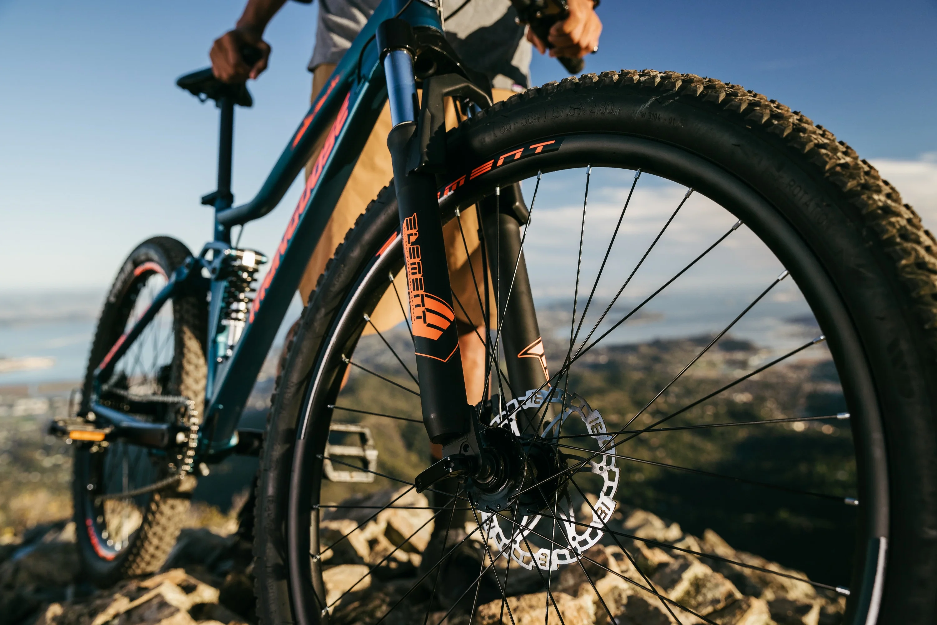 27 5" Ledge Mountain Bike, 7 Speeds, Teal Image 4