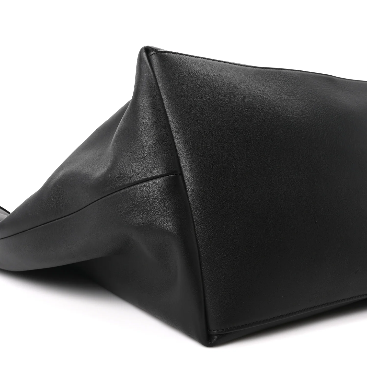 Calfskin Y Tote Black