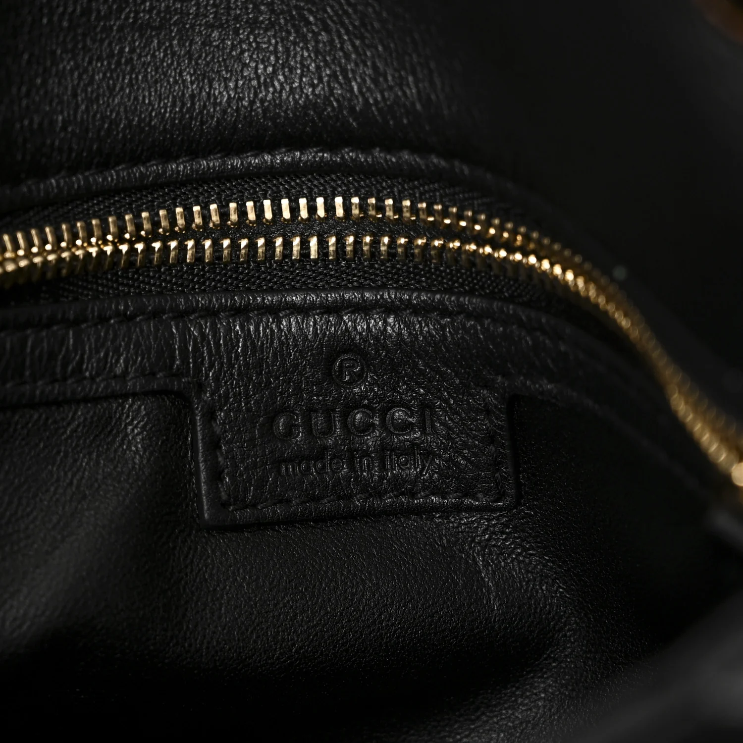 Roxy Calfskin Web Mini Blondie Shoulder Bag Blondie Black