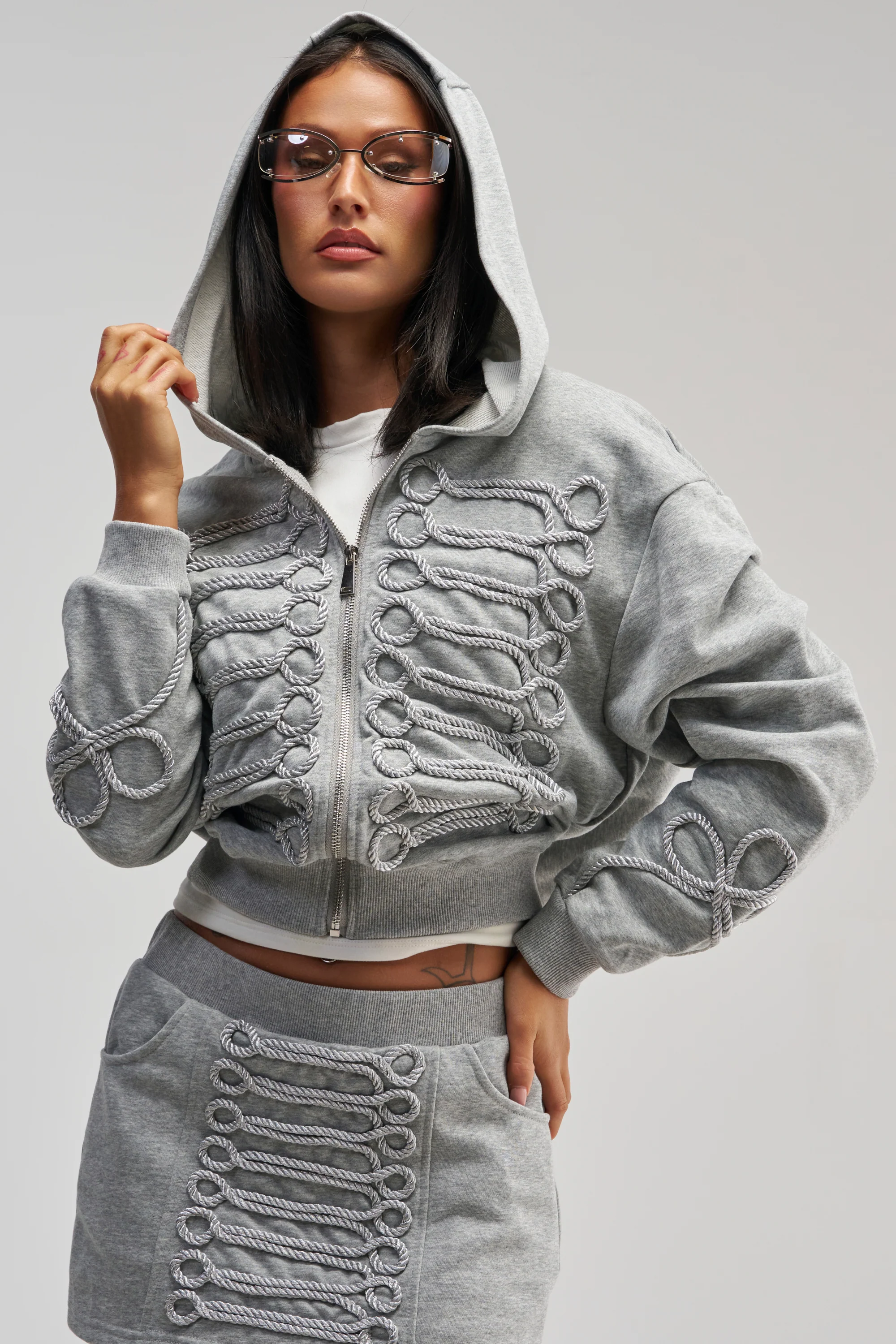 JORDY FRENCH TERRY ZIP UP SWEATSHIRT - Akira Store