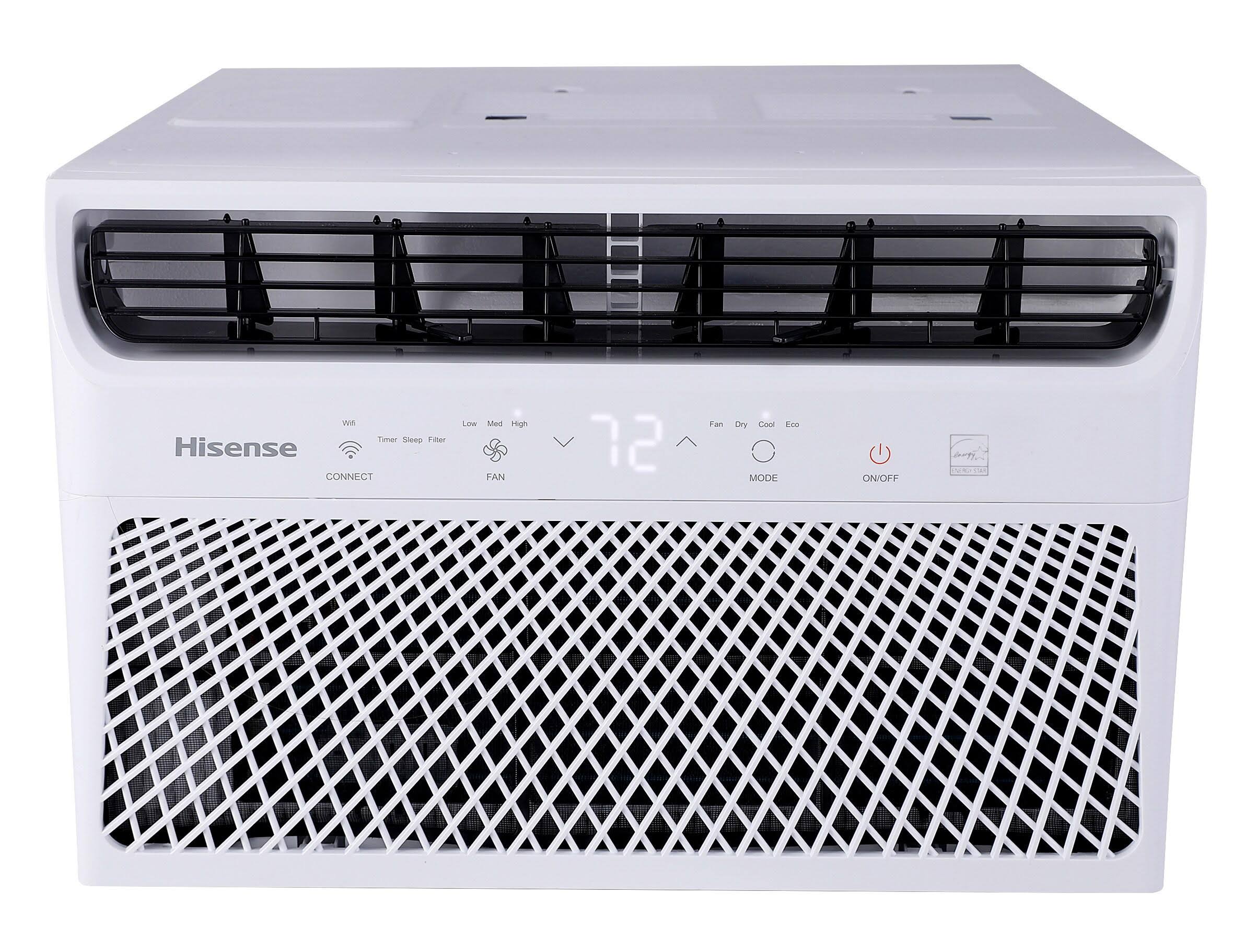 Hisense 350-sq ft Window Air Conditioner (115-Volt; 8000-BTU) Energy Star in White | AW0822CW1W