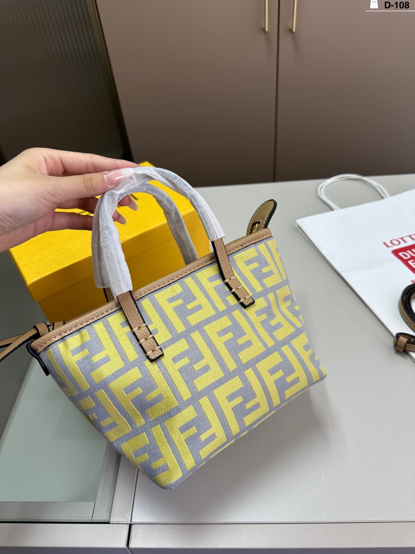 FEN Origami new arrival tote bag size:18*11*15 cm