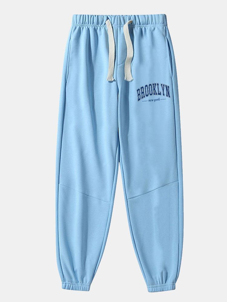 Pantalon de jogging en coton mélangé imprimé Brooklyn