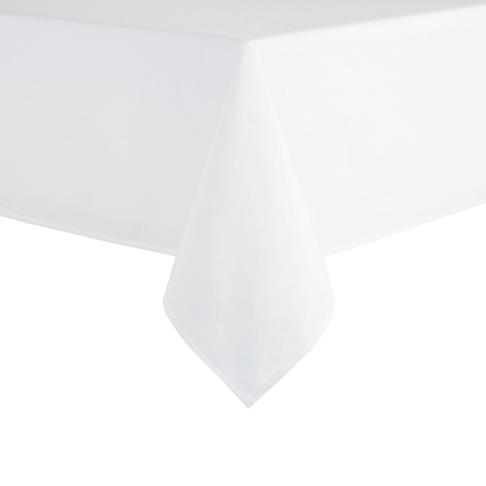 Mainstays Rectangle Yale Tablecloth - White - 60 x 102 in
