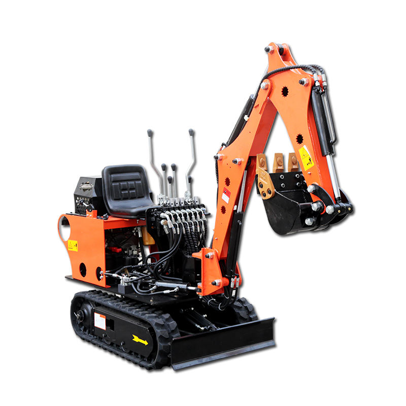 Factory Outlet excavator 0.8ton excavator machine / swamp clearance mini excavator with 0.025cbm bucket capacity