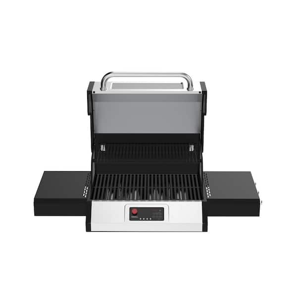 720 Propane Gas Digital Smart Grill in Black with Stainless Steel Front Panel and Lid Image 4