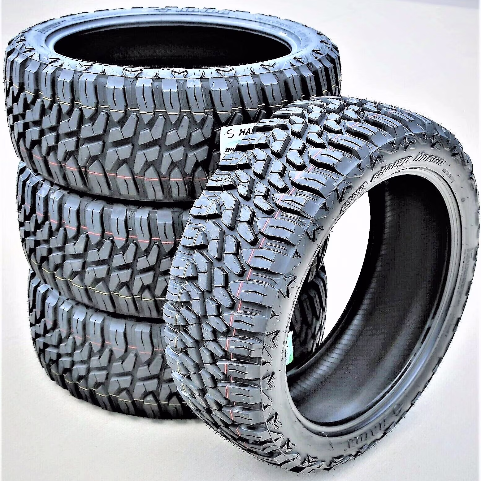 Set of 4 (FOUR) Haida Mud Champ HD868 275/60R20 115S MT M/T Mud Tires