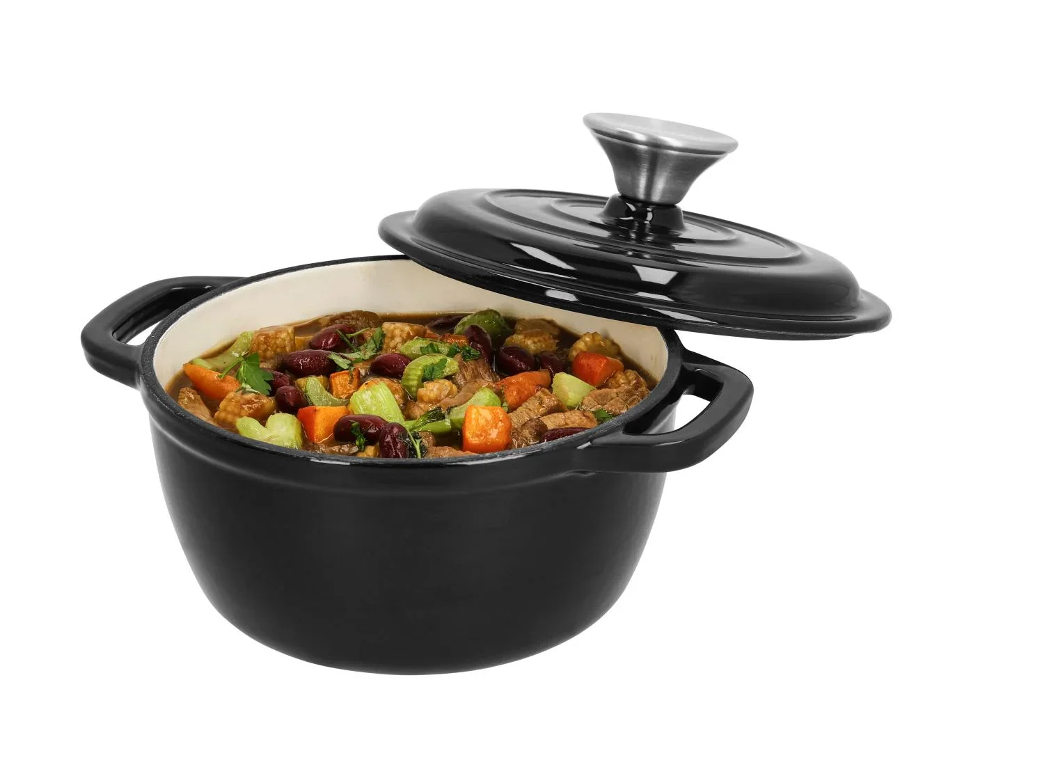 SILVERCREST Faitout en fonte Premium, 16 cm