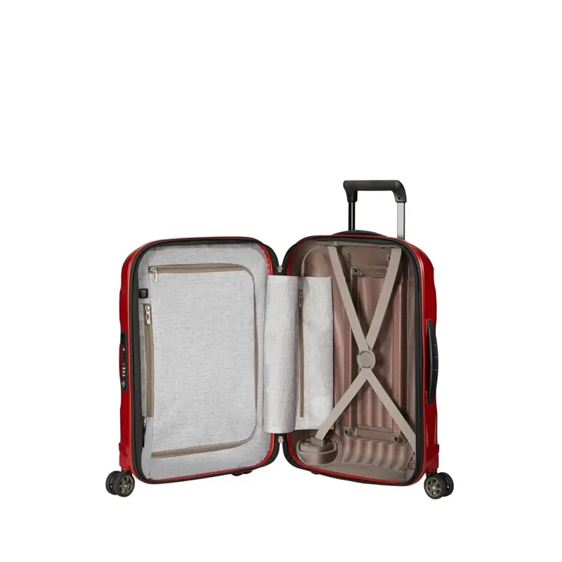 Chili Red C-Lite Carry-On Spinner Hardside Luggage | 0945-UEIYD - SAMSONITE OUTLET