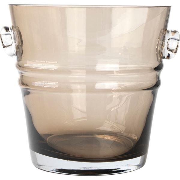 The bucket isbøtte/vase 24 cm brun