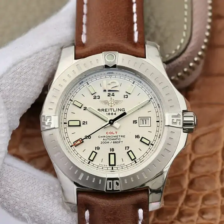 Breitling Colt Automatic A1738811 / G791 / 437X / A20BA.1 GF Factory Brown Strap