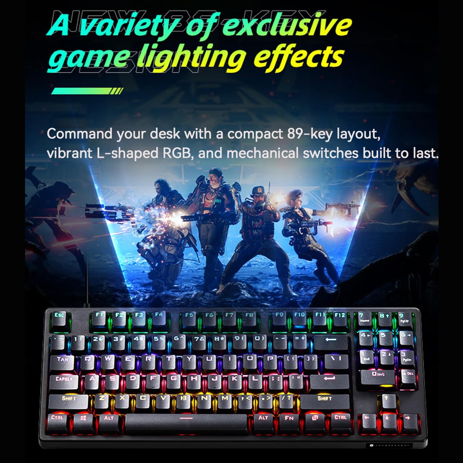 HP Omen 16L TG03 Gaming Desktop PC  Intel Ultra 7 265F  RTX 5060 GPU  32GB DDR5 RAM  1TB NVMe SSD  OMEN Hub  Thunderobot Gaming Keyboard Bundle  Black