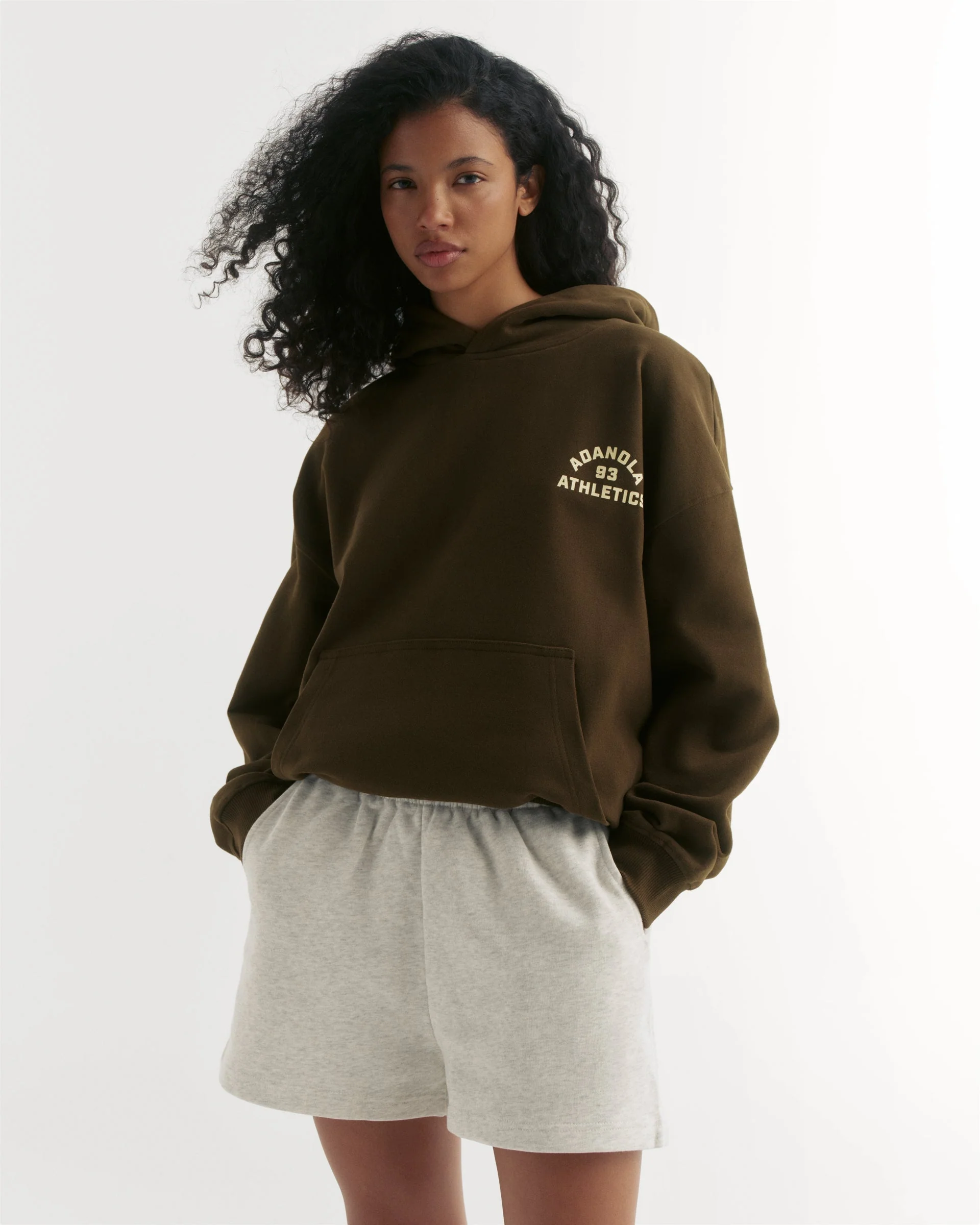 Campus Oversized Hoodie - Fern Green