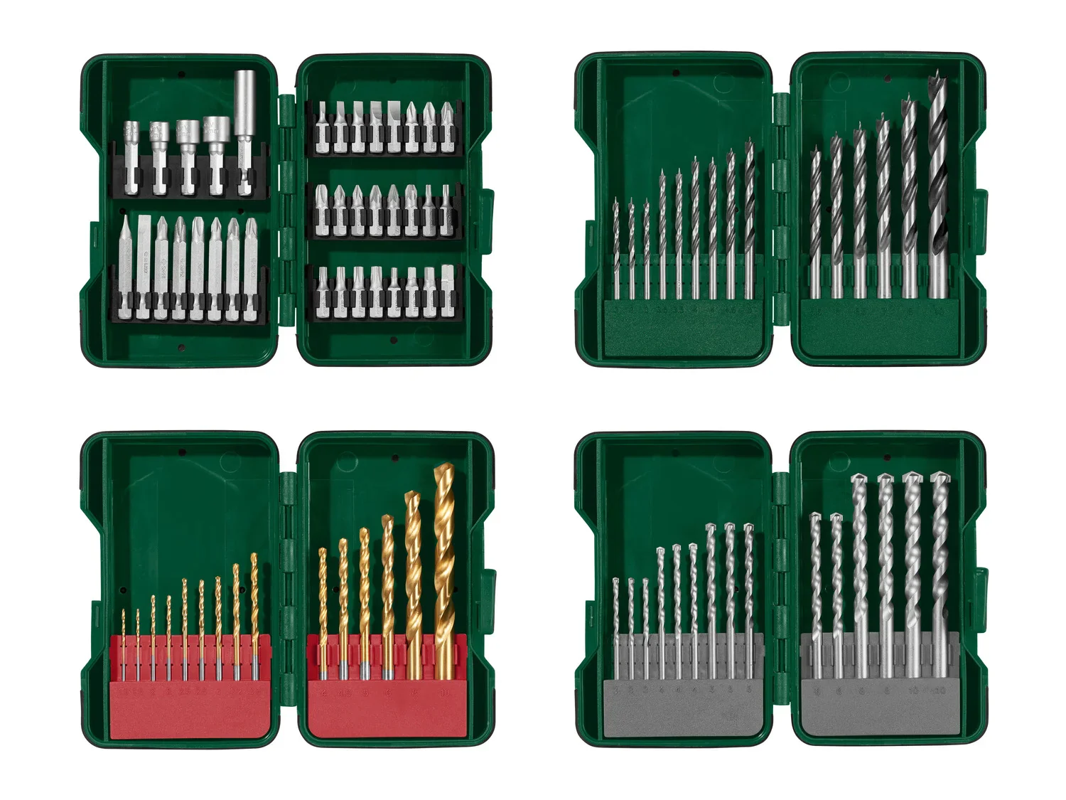 PARKSIDE Set de forets et d'embouts PBB 4 C2