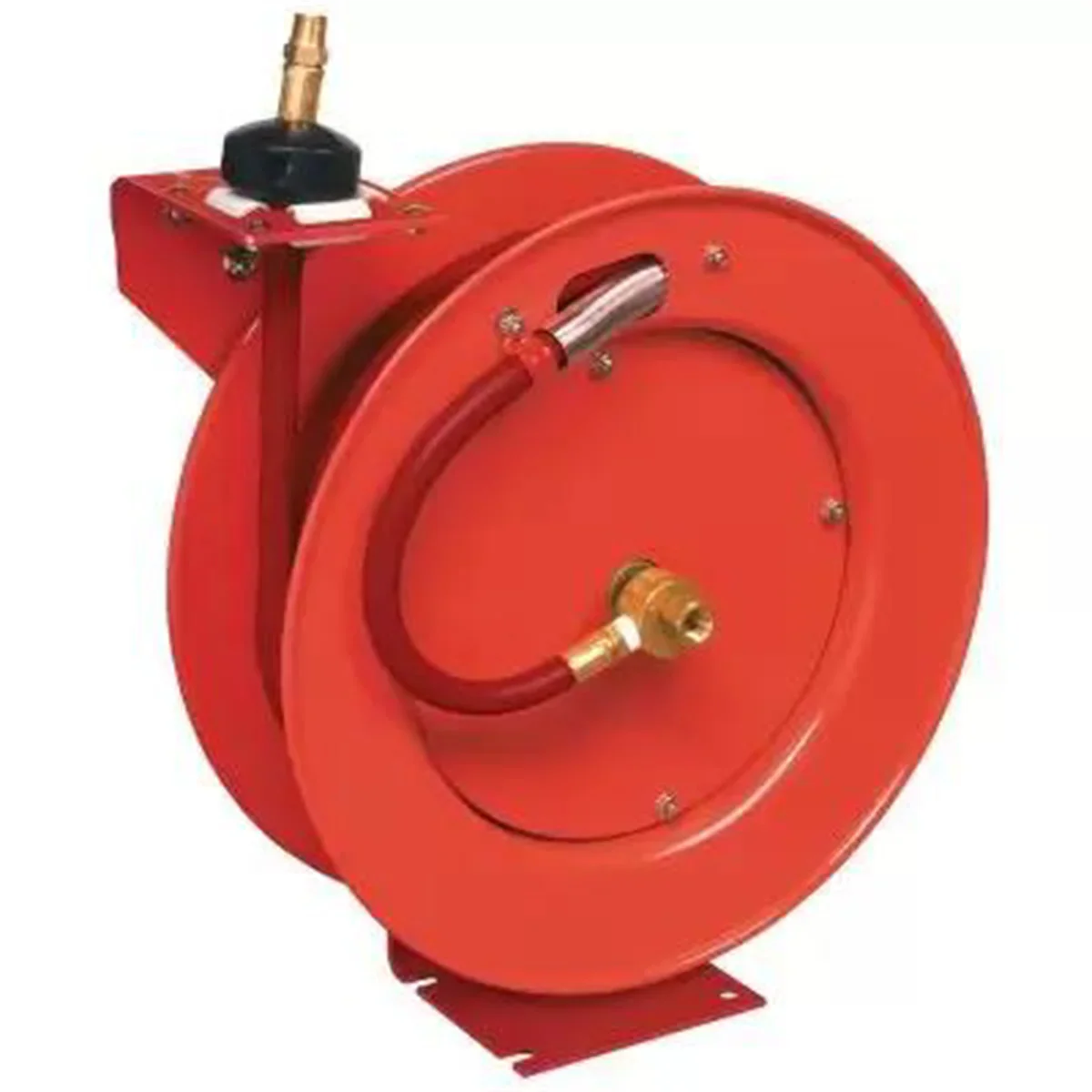 Lincoln 83754 Value Series Air and Water 50' x 1/2 Retractable Hose Reel