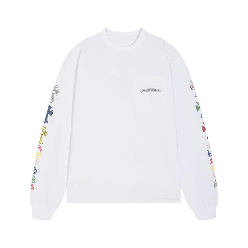 Chrome Hearts Men's Long-Sleeve T-shirt Sweatshirt K8015