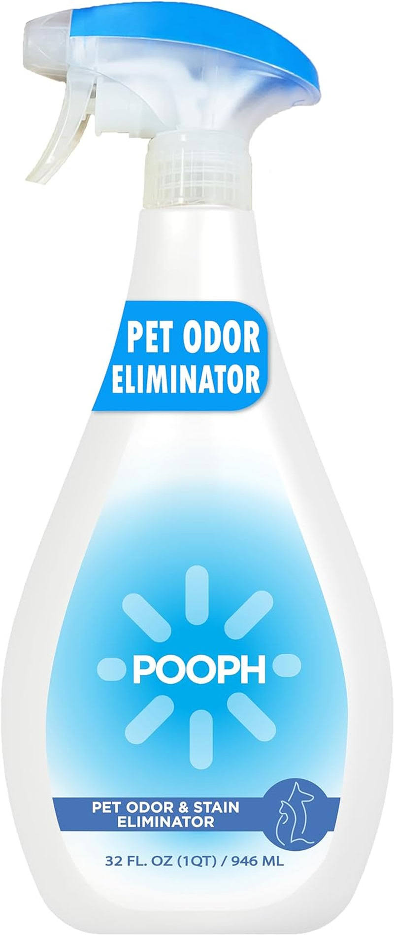 Pooph Pet Odor Eliminator, 32oz Spray - Dismantles Odors on A Molecular Basis