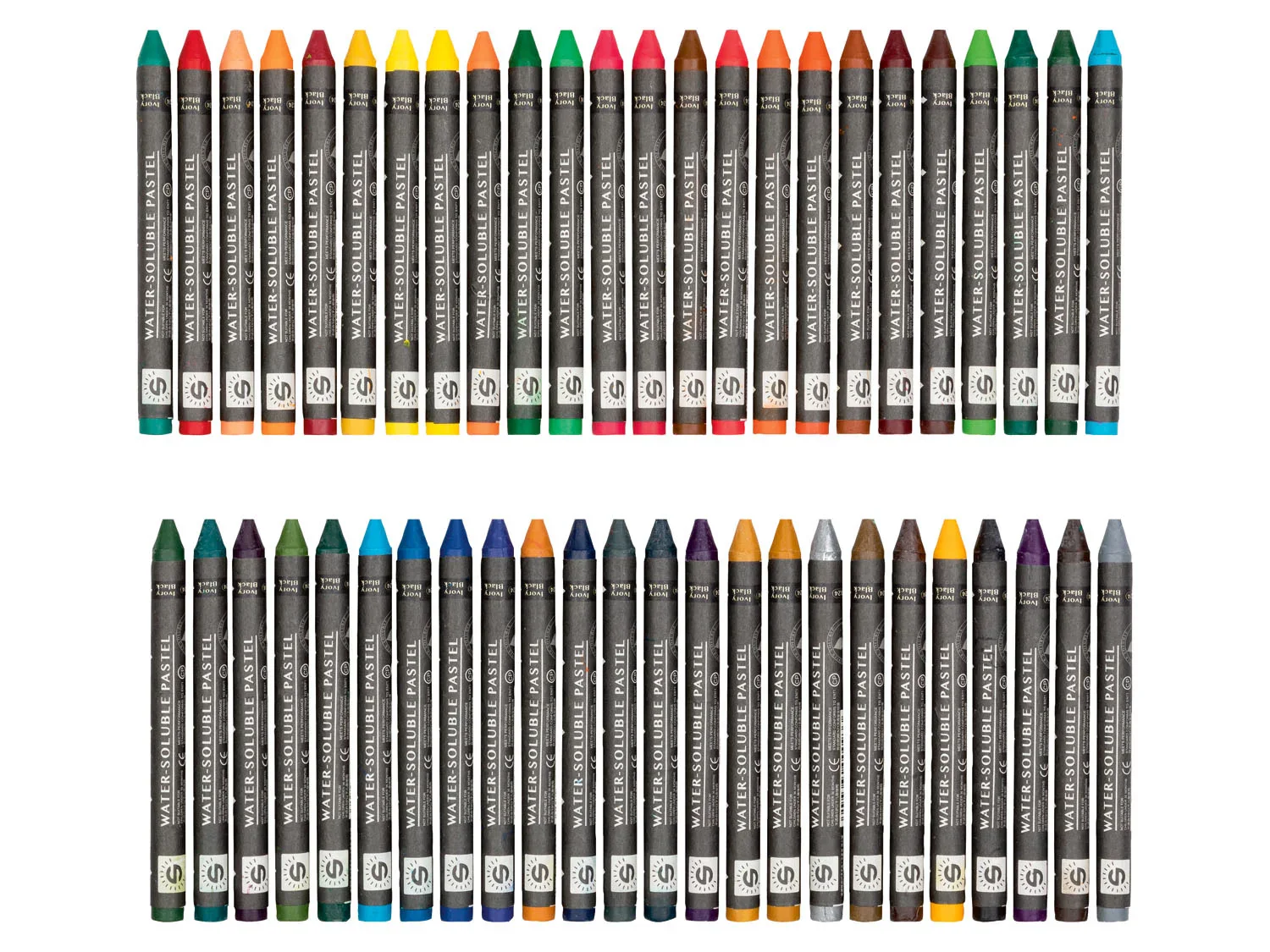 crelando Aquarell pastels de cire, 48 pices