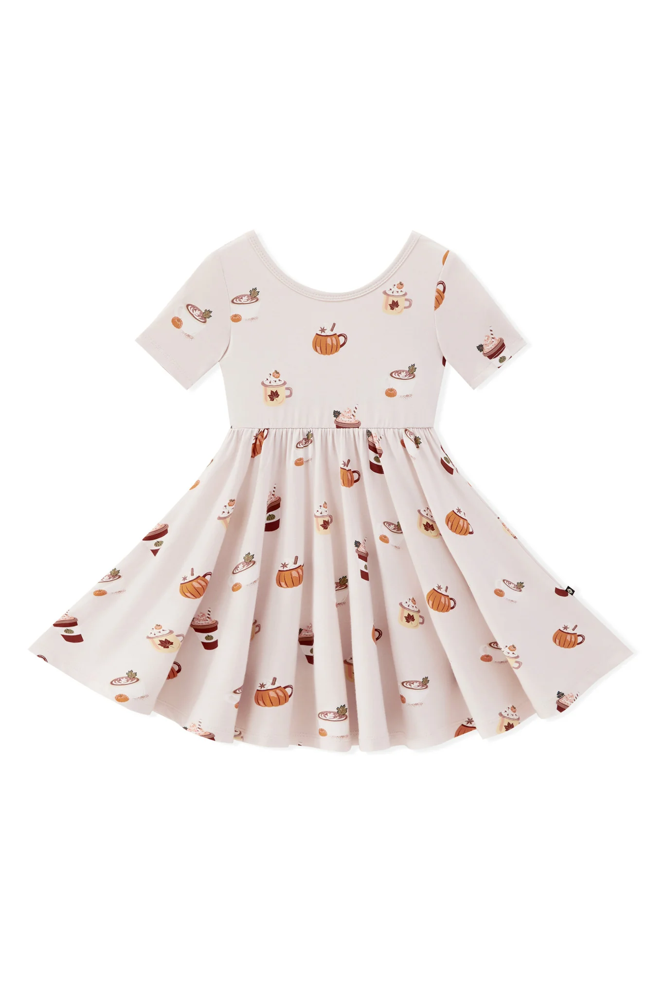 Twirl Dress in Pumpkin Spice Latte