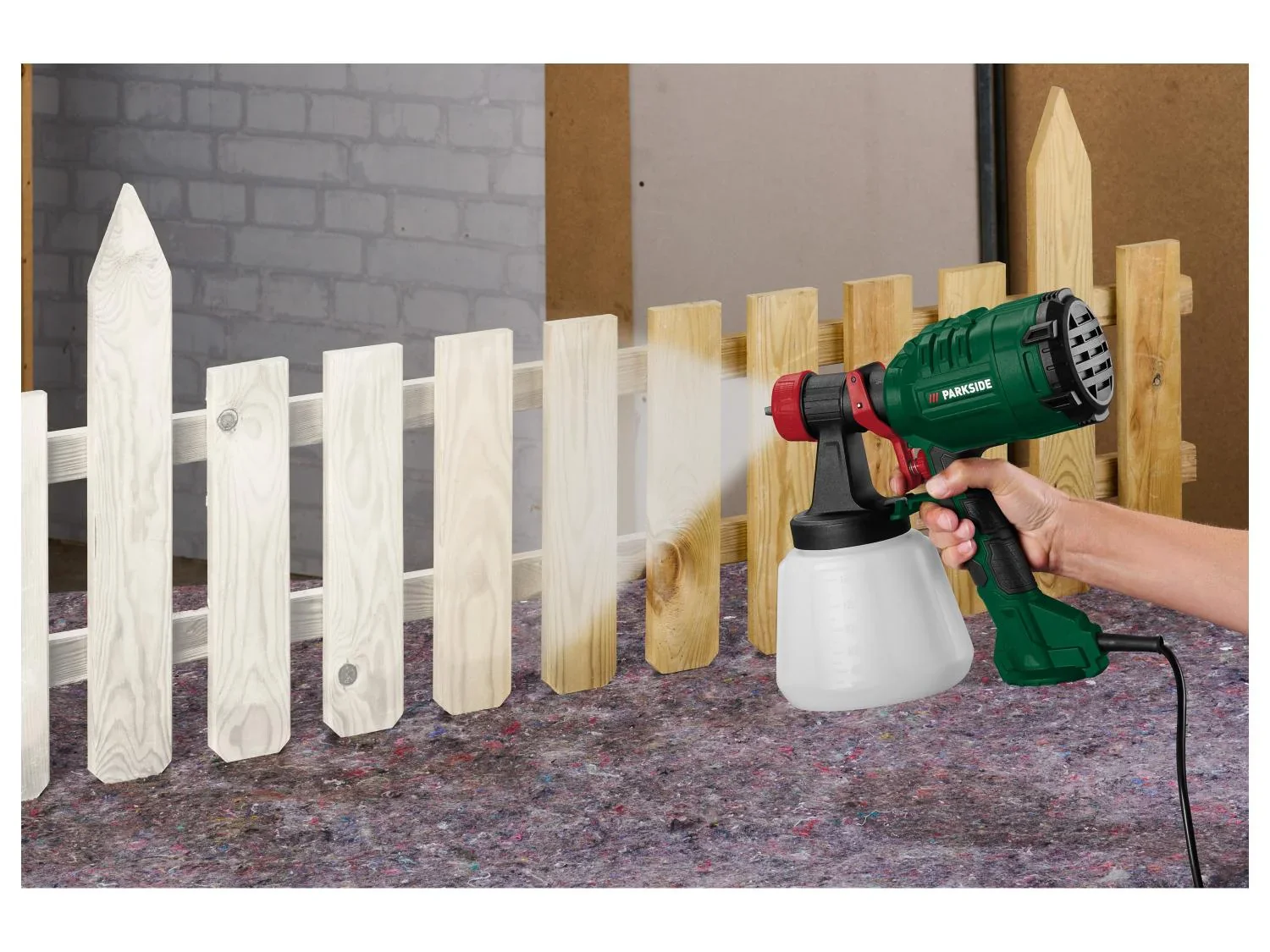PARKSIDE Pistolet  peinture HVLP PFS 450 B1