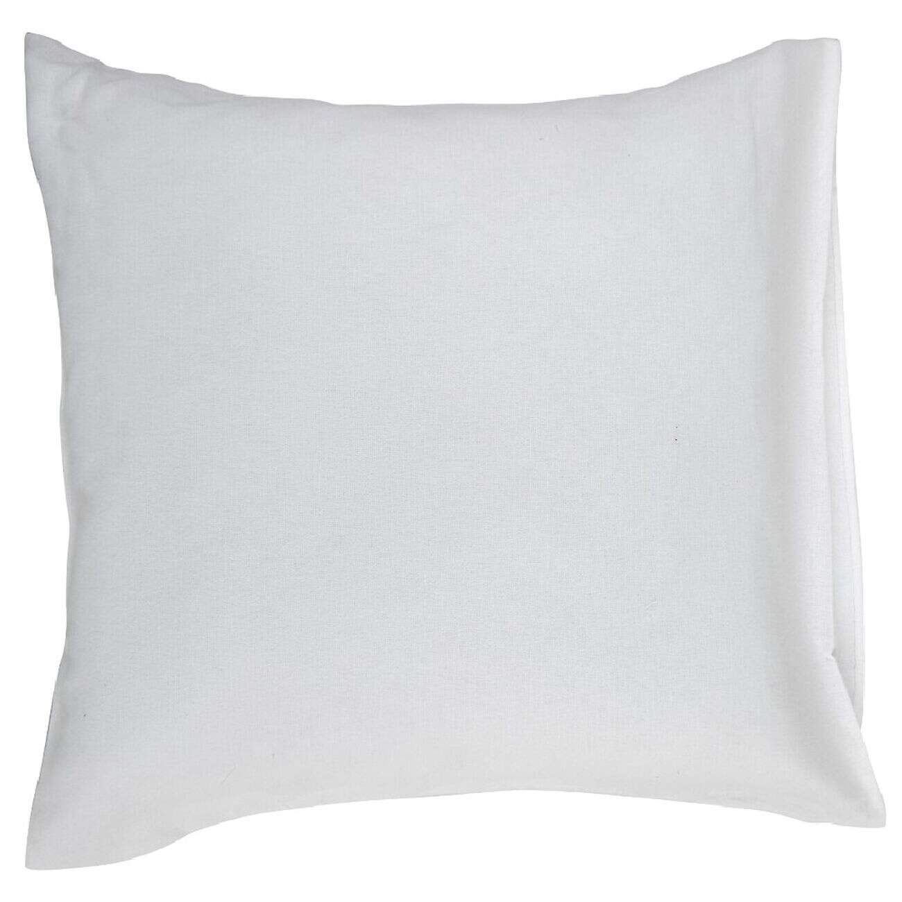 Protège oreiller Molleton anti acariens blanc 65x65 cm