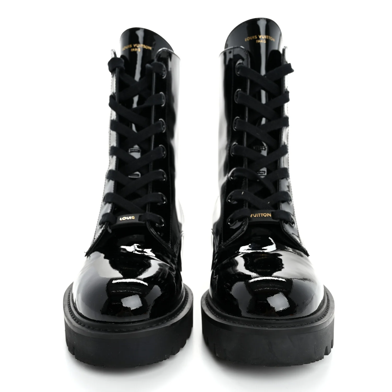 Patent Territory Flat Ranger Boots 38 Black