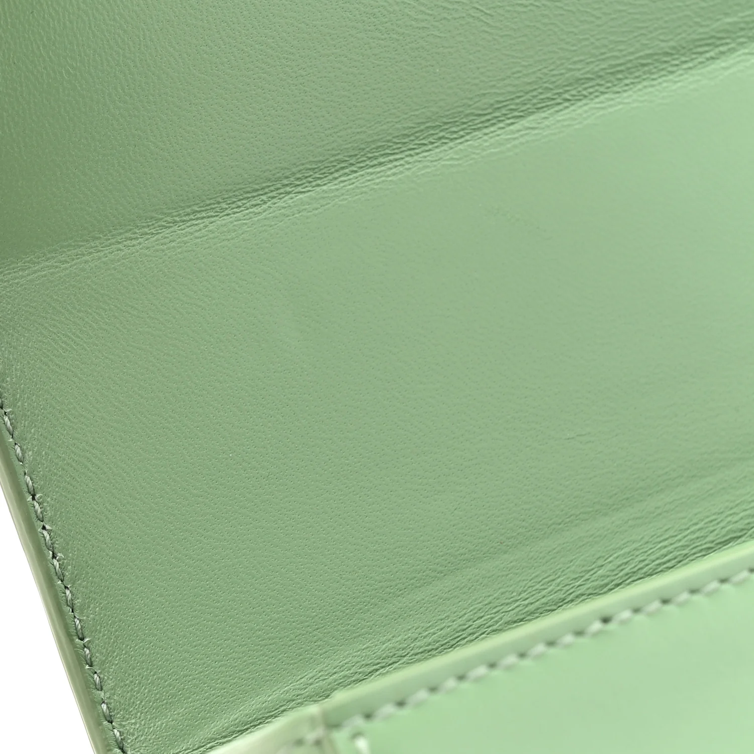 Box Calfskin 30 Montaigne Box Bag Mint Green