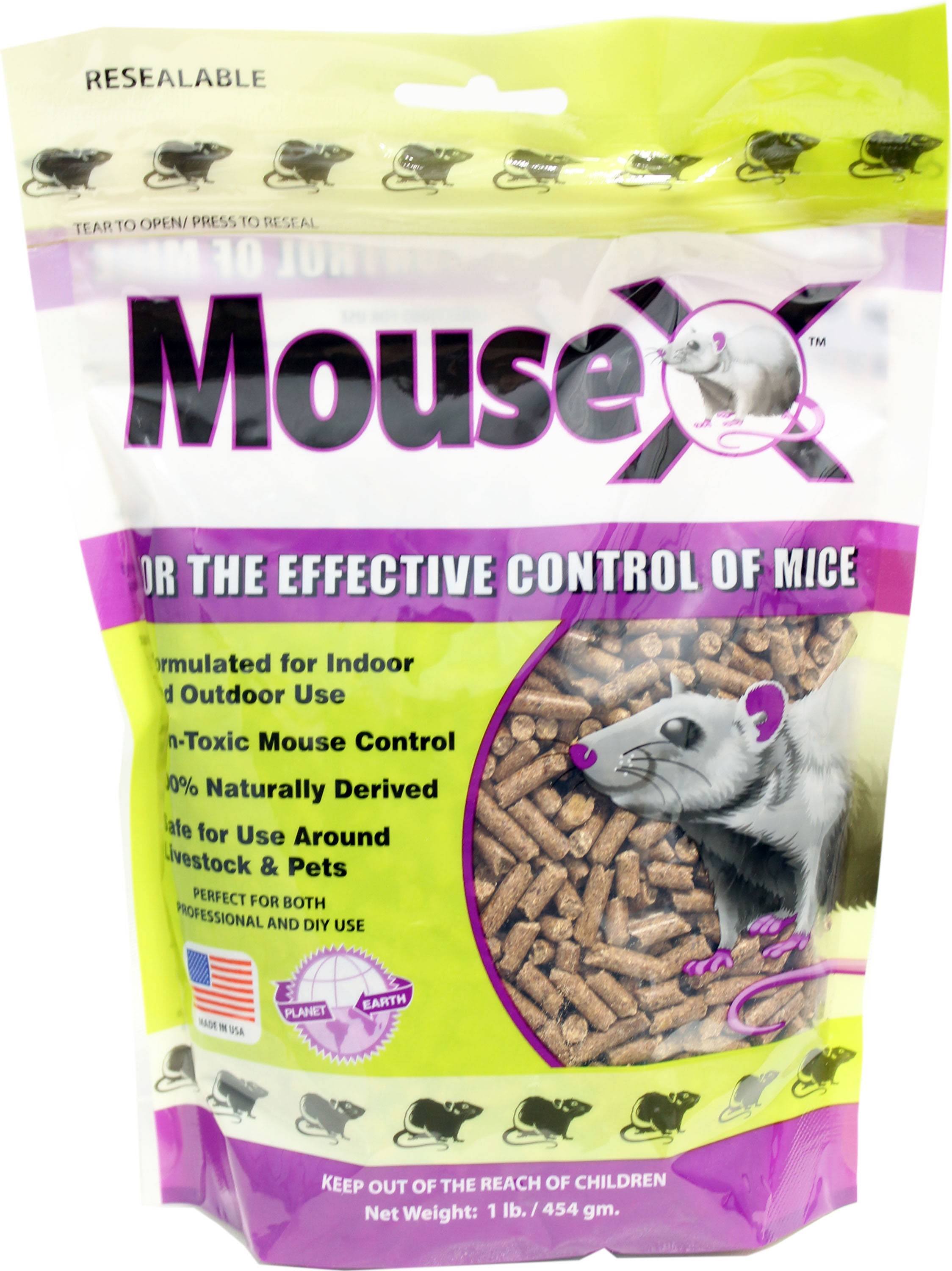 Mouse X Mouse Baits, Indoor and Outdoor - 1 lb
