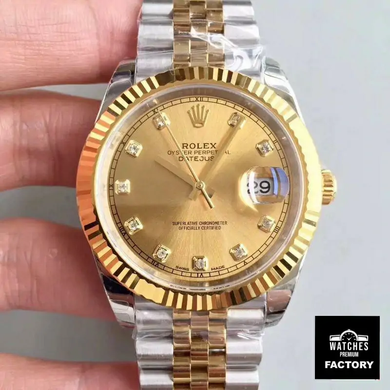 Rolex Datejust II M126333-0012 41MM EW Factory Champagne Dial