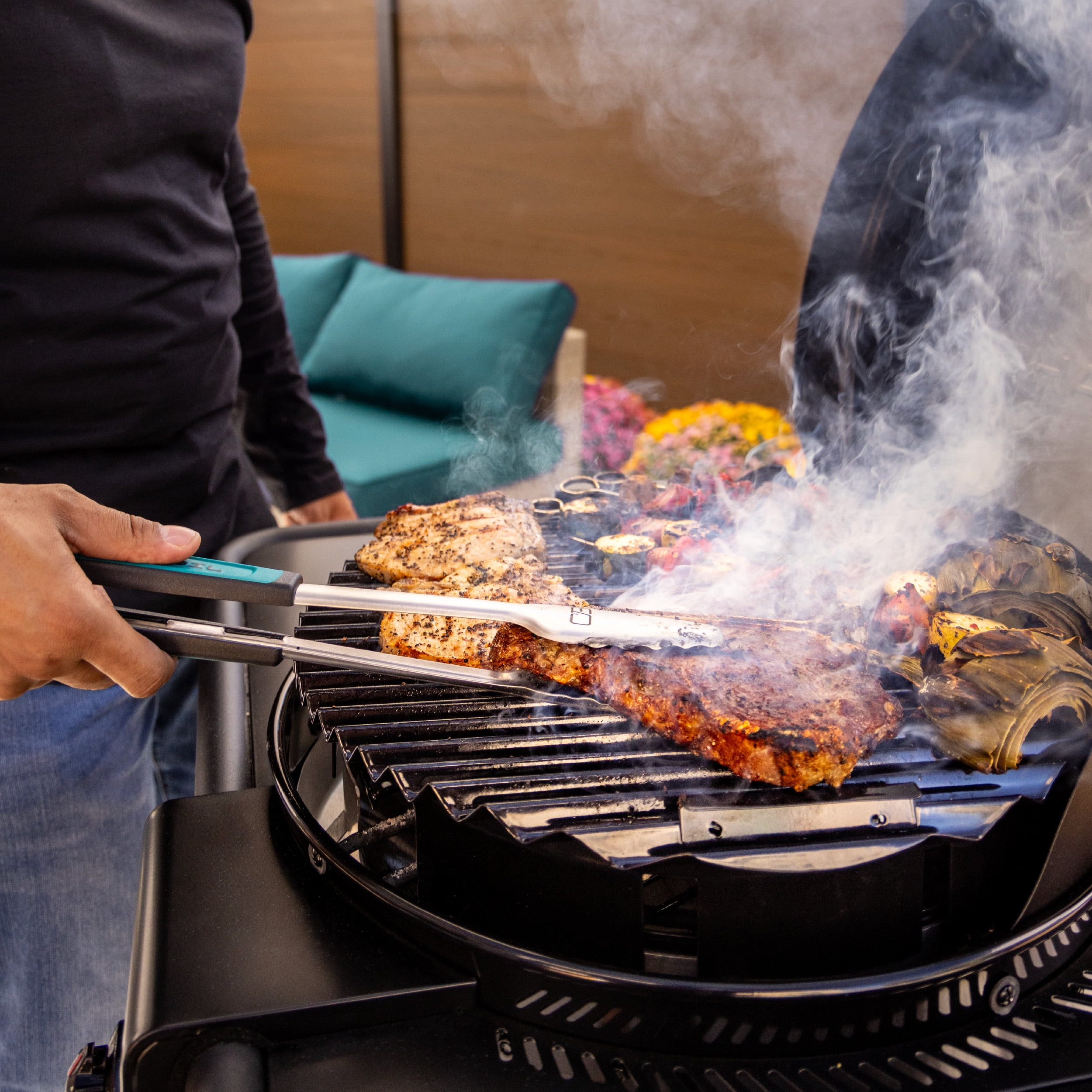 Charbroil Bistro Pro? Electric Grill + Charcoal Mode