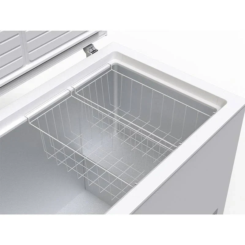 Congélateur coffre Defrost blanc