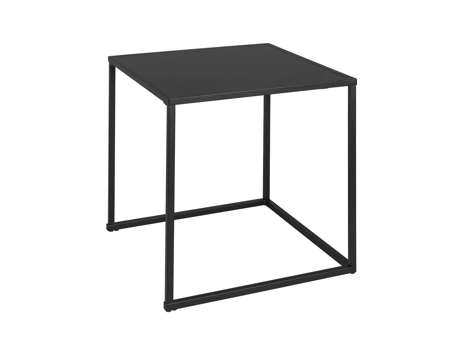LIVARNO home Set de 2 tables d'appoint San Diego, noir