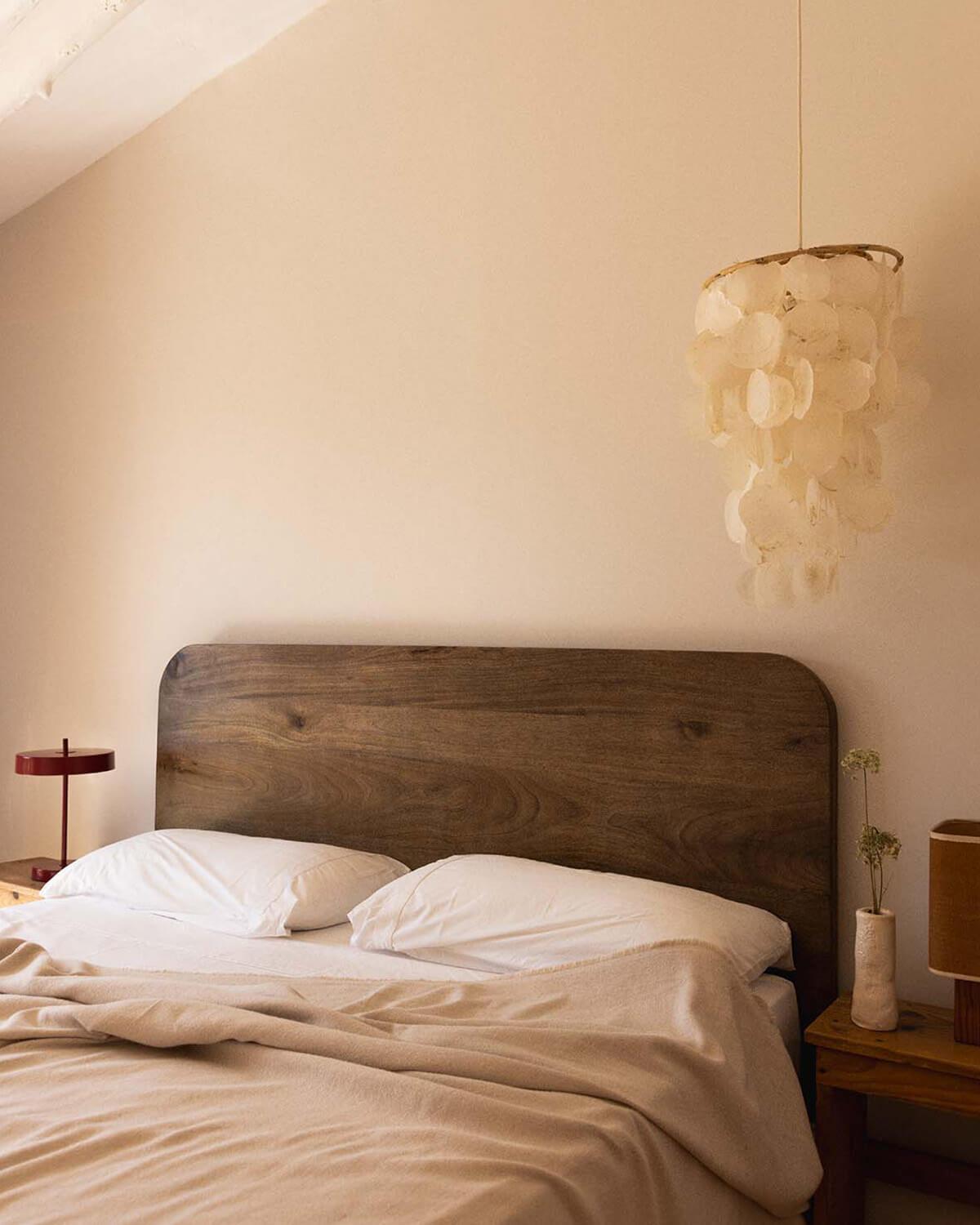 Vanile - Cabecero para Cama de Madera de Mango (80x160 cm) Vanile