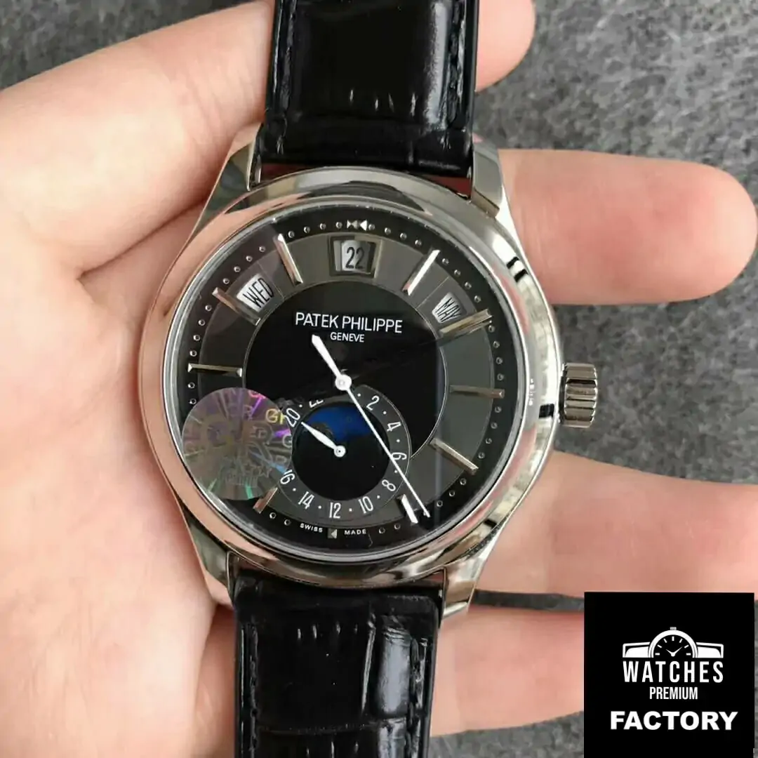 Patek Philippe Complications 5205G-010 GR Factory Black Strap