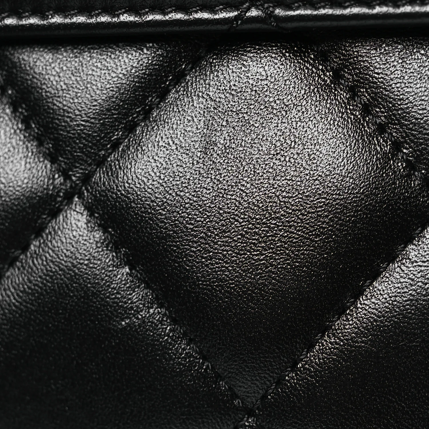 Lambskin Quilted Small Trendy CC Dual Handle Flap Bag Black