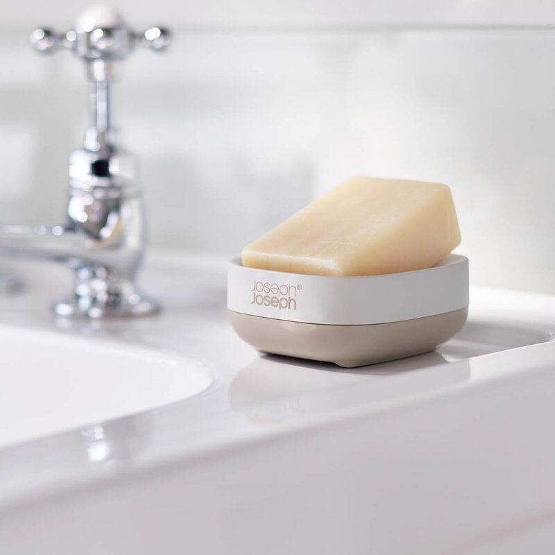 Slim Compact såpeskål 7,1x8,4 cm beige