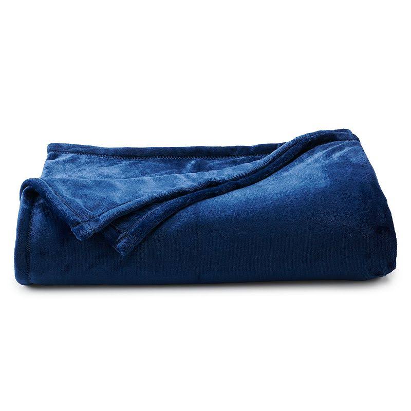 The Big One Super Soft Plush Blanket Blue Full/Queen
