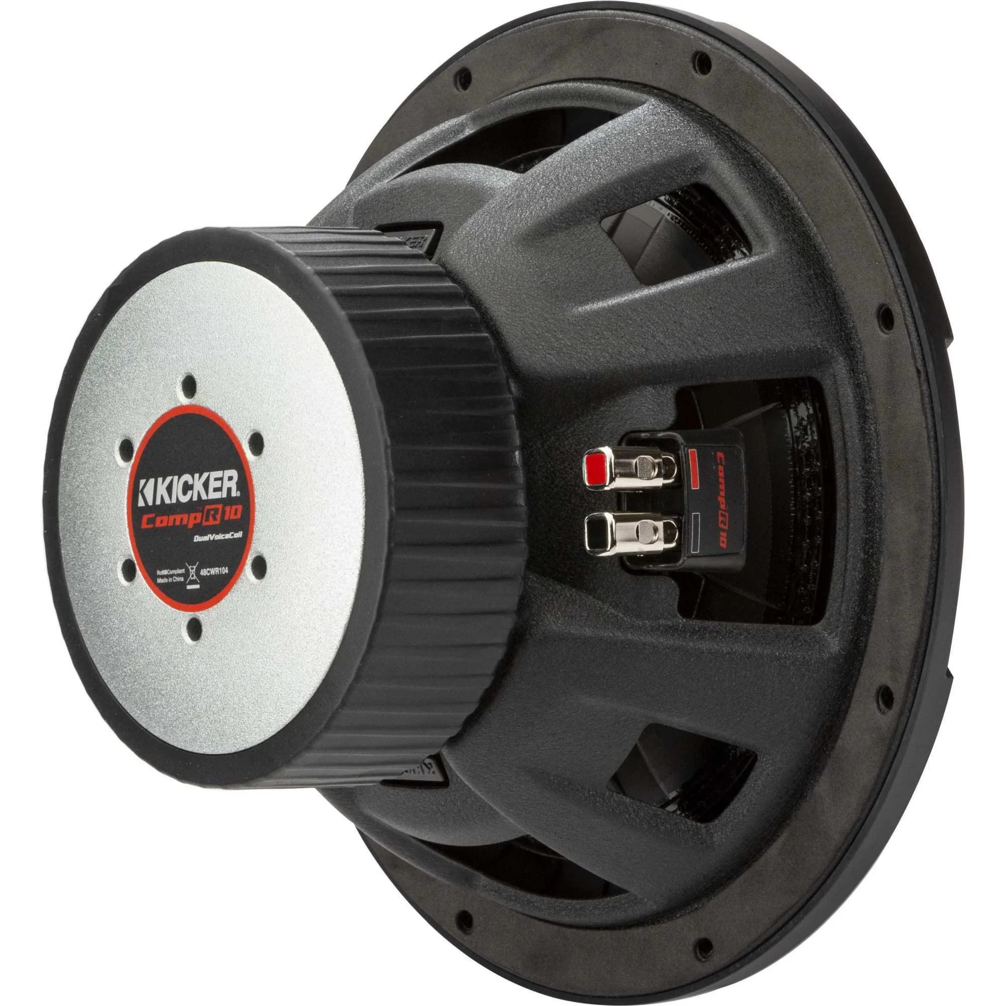 48CWR104 CompR 10" Subwoofer, DVC, 4-ohm Includes Speaker Wire - Image 3
